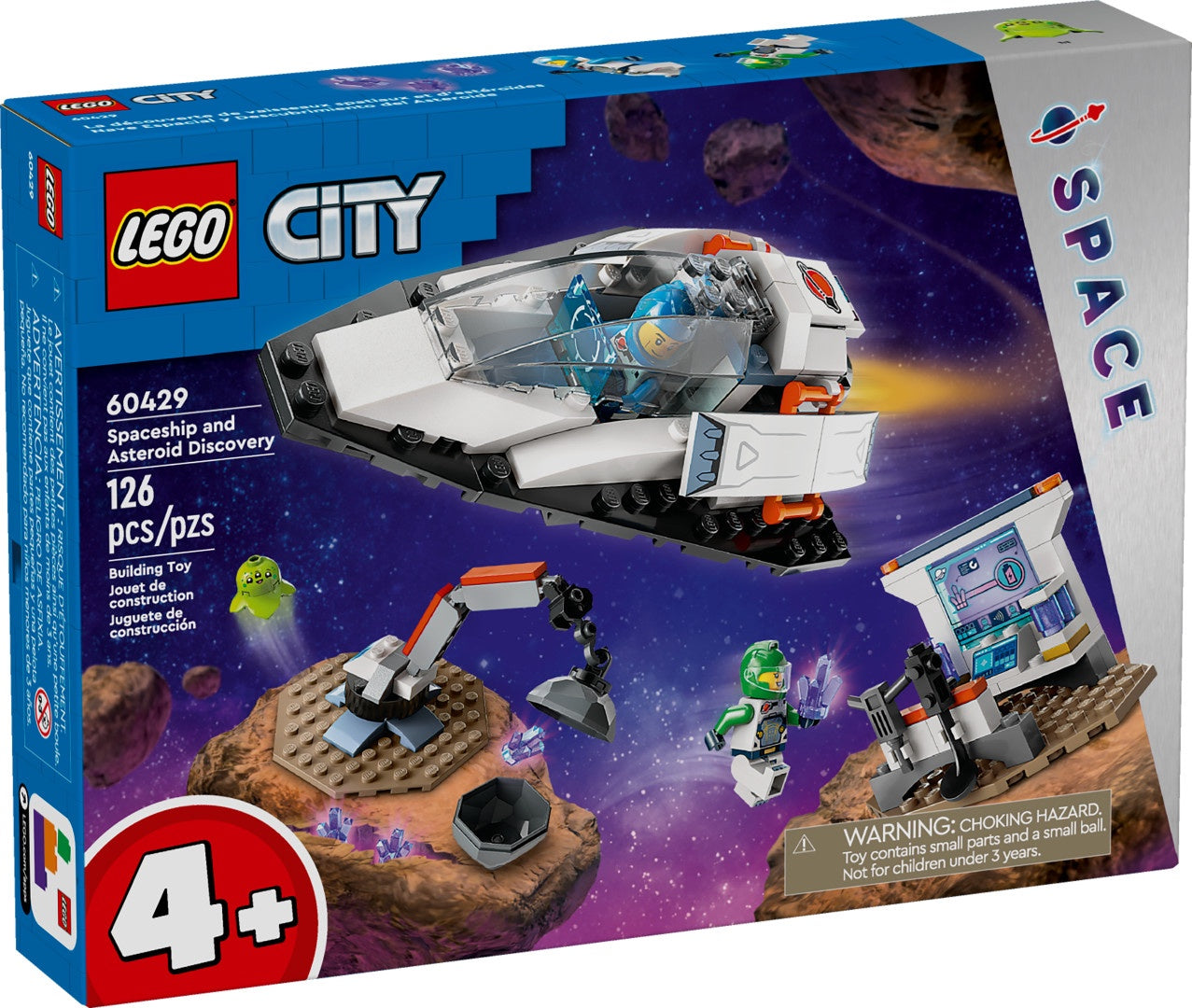 LEGO Spaceship and Asteroid Discovery (60429)