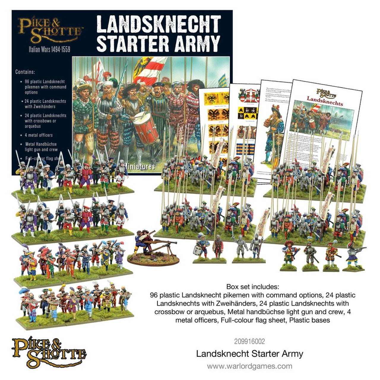 Pike & Shottle Landsknecht Starter Army