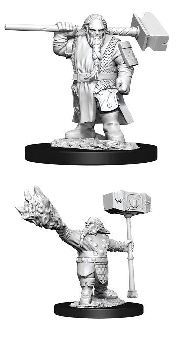 D&D Unpainted Minis Wv11 Male Dwarf Cleric