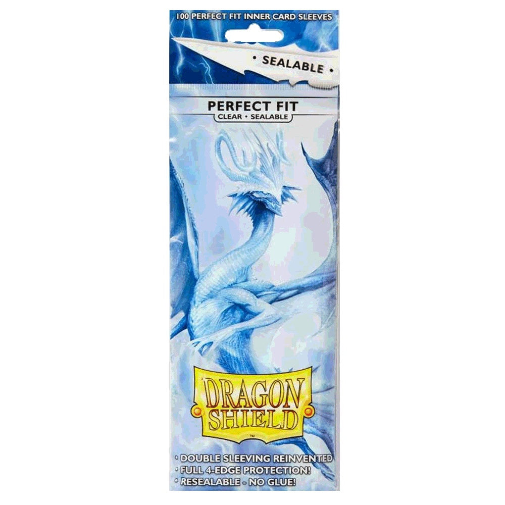 Dragon Shield Perfect Fit Sleeves Sealable Clear(100)