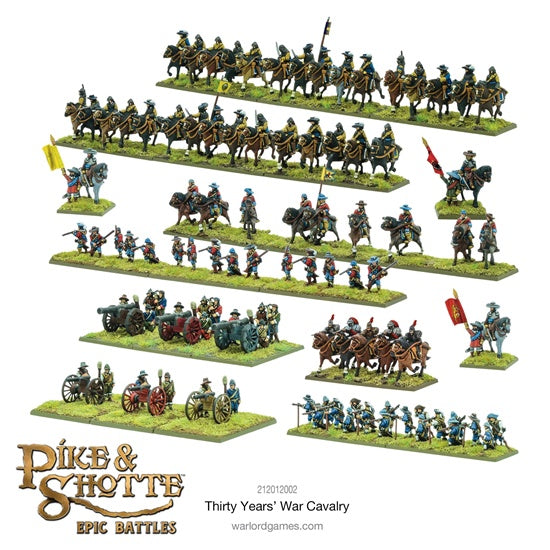 Pike & Shotte Epic Battles - Thirty Year's War cavalry battalia