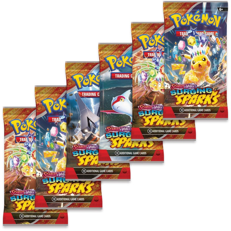 Pokemon Sv8 Surging Sparks Booster Bundle