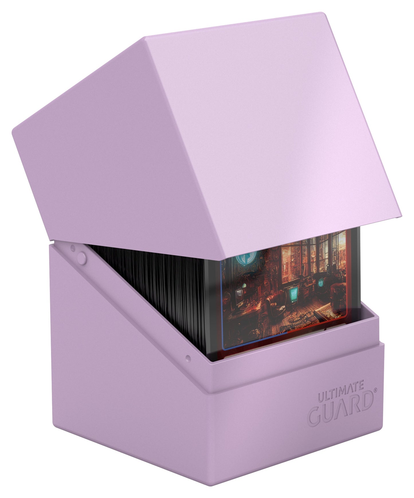 Ultimate Guard Deck Case Boulder 100+ Pastel Solid Lavender Purple