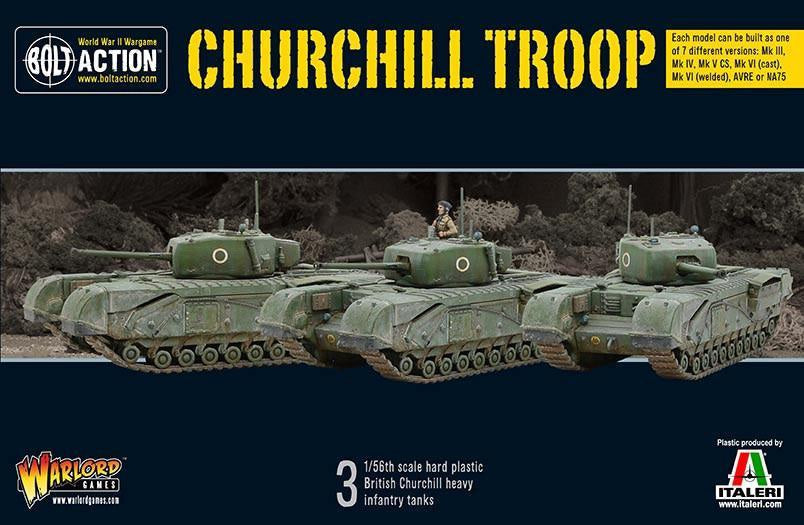 Bolt Action Churchill Troop