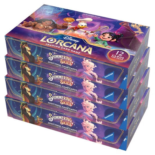 Disney Lorcana Shimmering Skies Booster Case