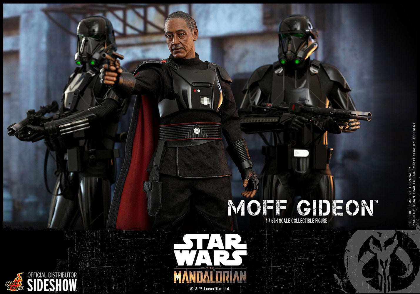 Moff Gideon™ Sixth Scale Figure by Hot Toys