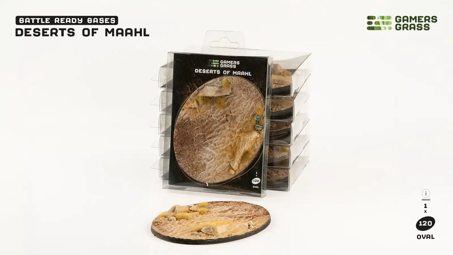 Deserts of Maahl - Oval 120mm (x1)