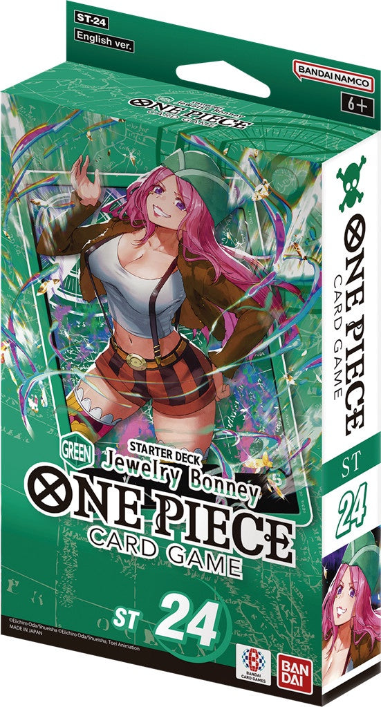 One Piece CG ST-24 Green Jewelry Bonney Starter Deck (EN)