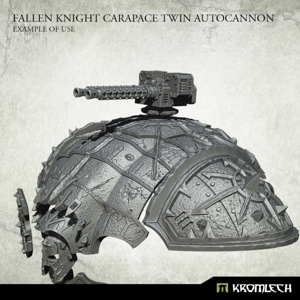 Fallen Knight Carapace Twin Autocannon