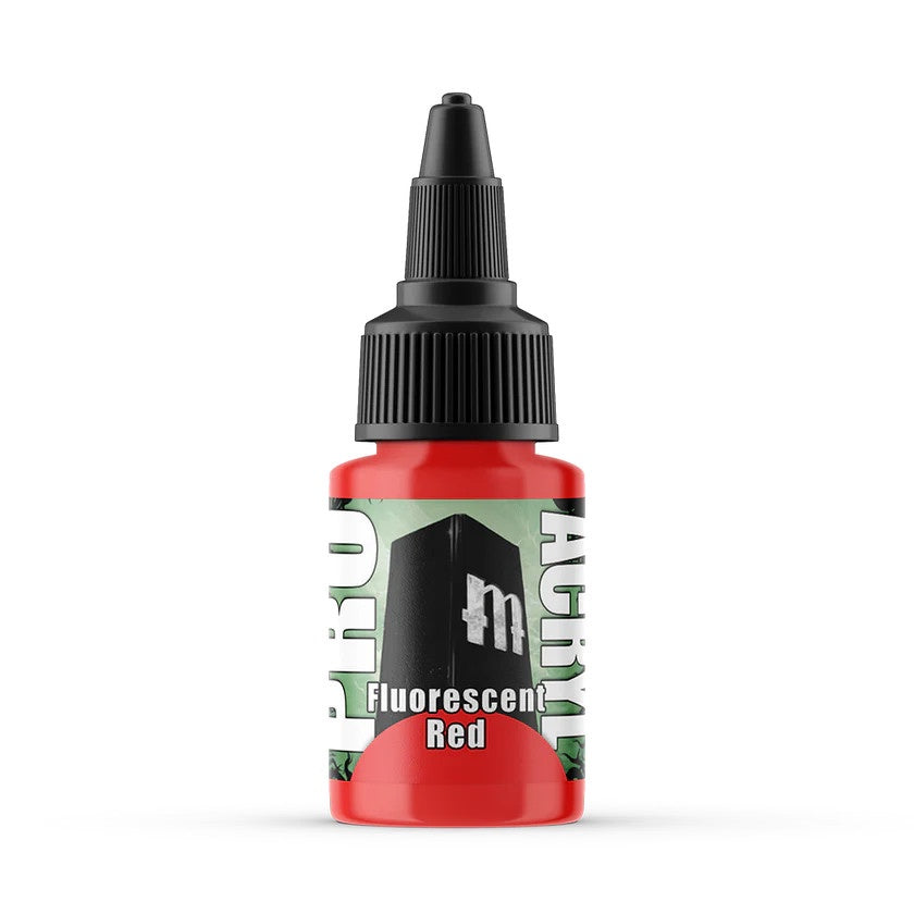 Pro Acryl Fluorescents Red (F01)