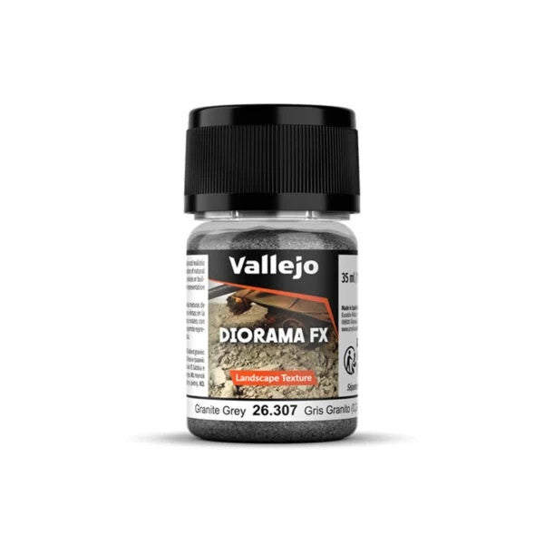 Vallejo Diorama FX Landscape Textures Granite Grey 02-0.6mm Grain (60g)