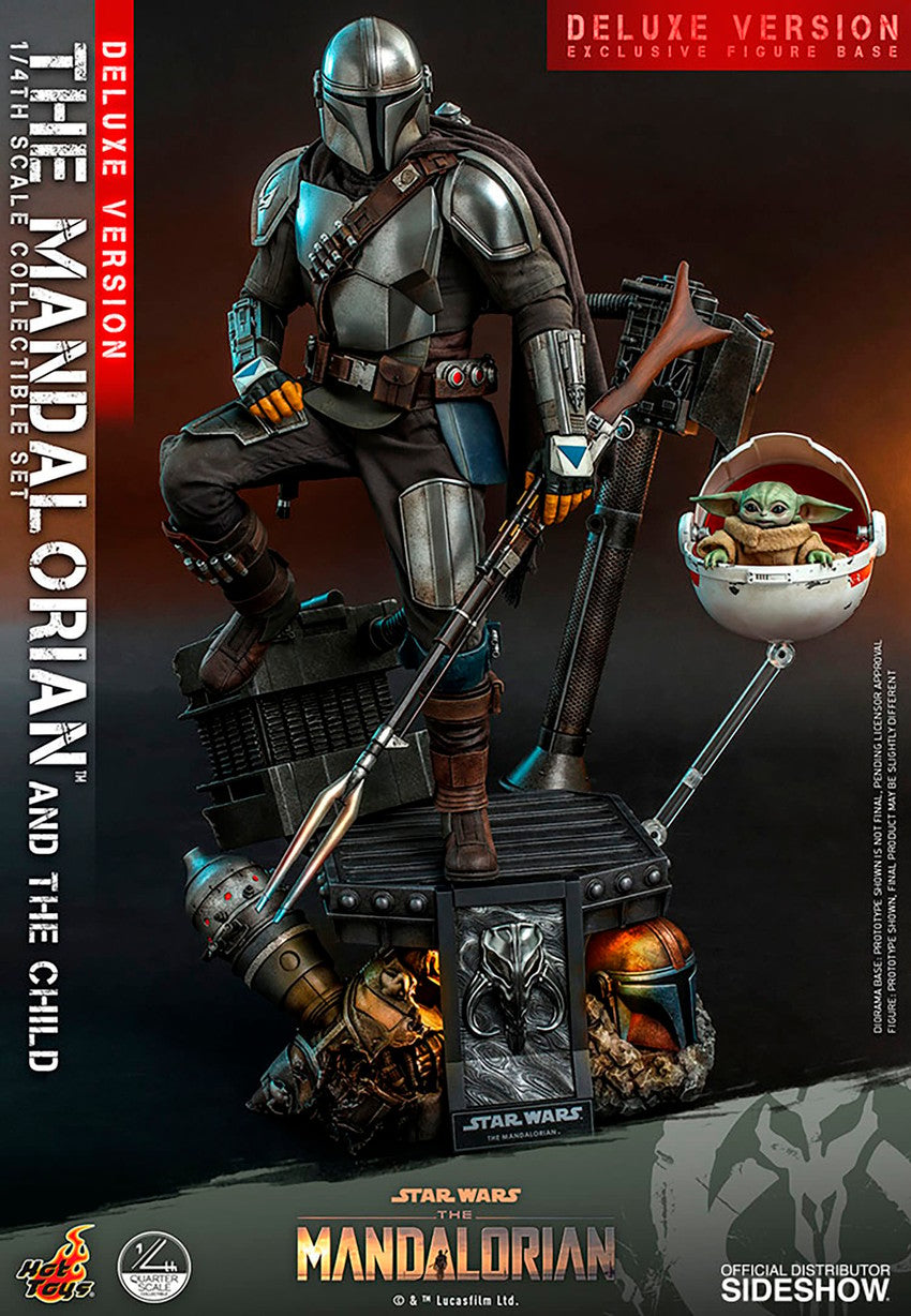 The Mandalorian™ and The Child (deluxe) Collectible Set by Hot Toys