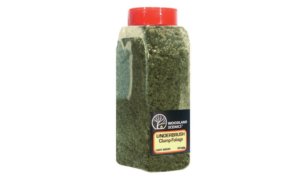 Woodland Scenics Shaker Underbrush light Green (32 Oz) FC1635