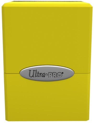 Ultra-Pro D-Box Satin Cube Lemon Yellow