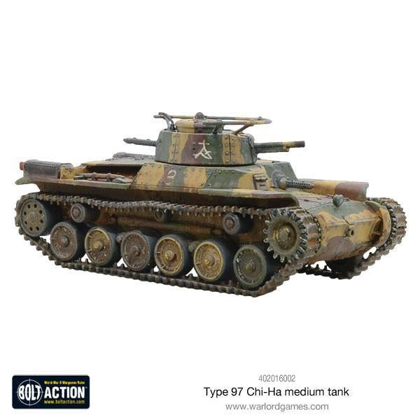 Bolt Action Chi-Ha Japanese tank