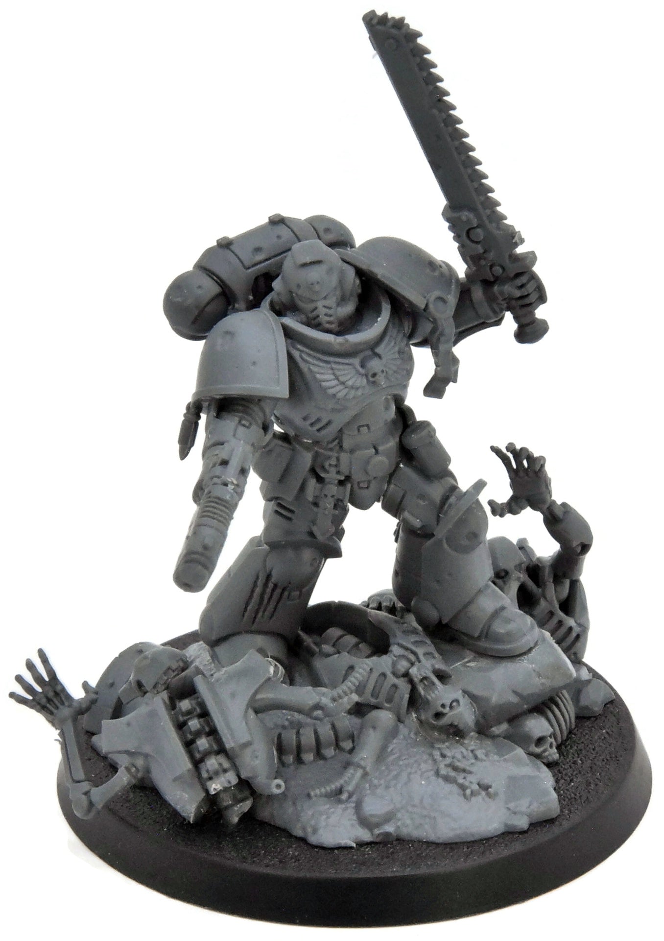ウォーハンマー40k Space Marines Sergent Castus Games Workshop Space Marines Sergeant Castus NIB OOP