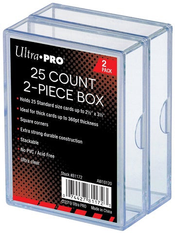 Ultra Pro Storage Box - 2 Piece - 25 Ct