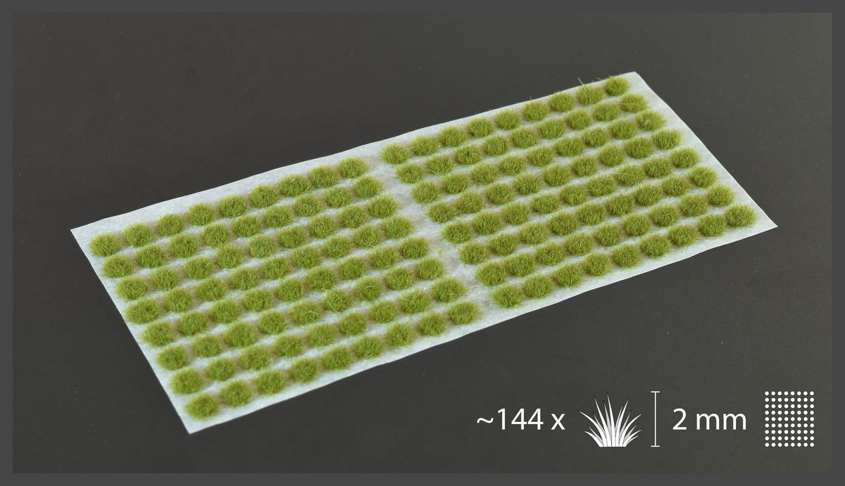Dry Green Tufts 2mm - Small