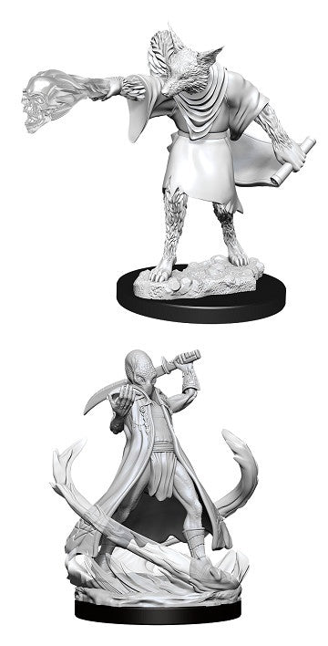 D&d Unpainted Minis Wv11 Arcanaloth And Ultraloth
