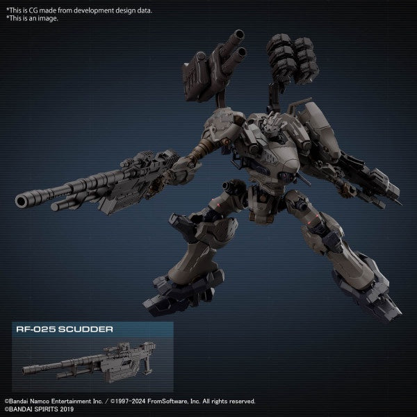 ARMORED CORE VI FIRES OF RUBICON RaD CC-2000 ORBITER NIGHTFALL 30MM Bandai