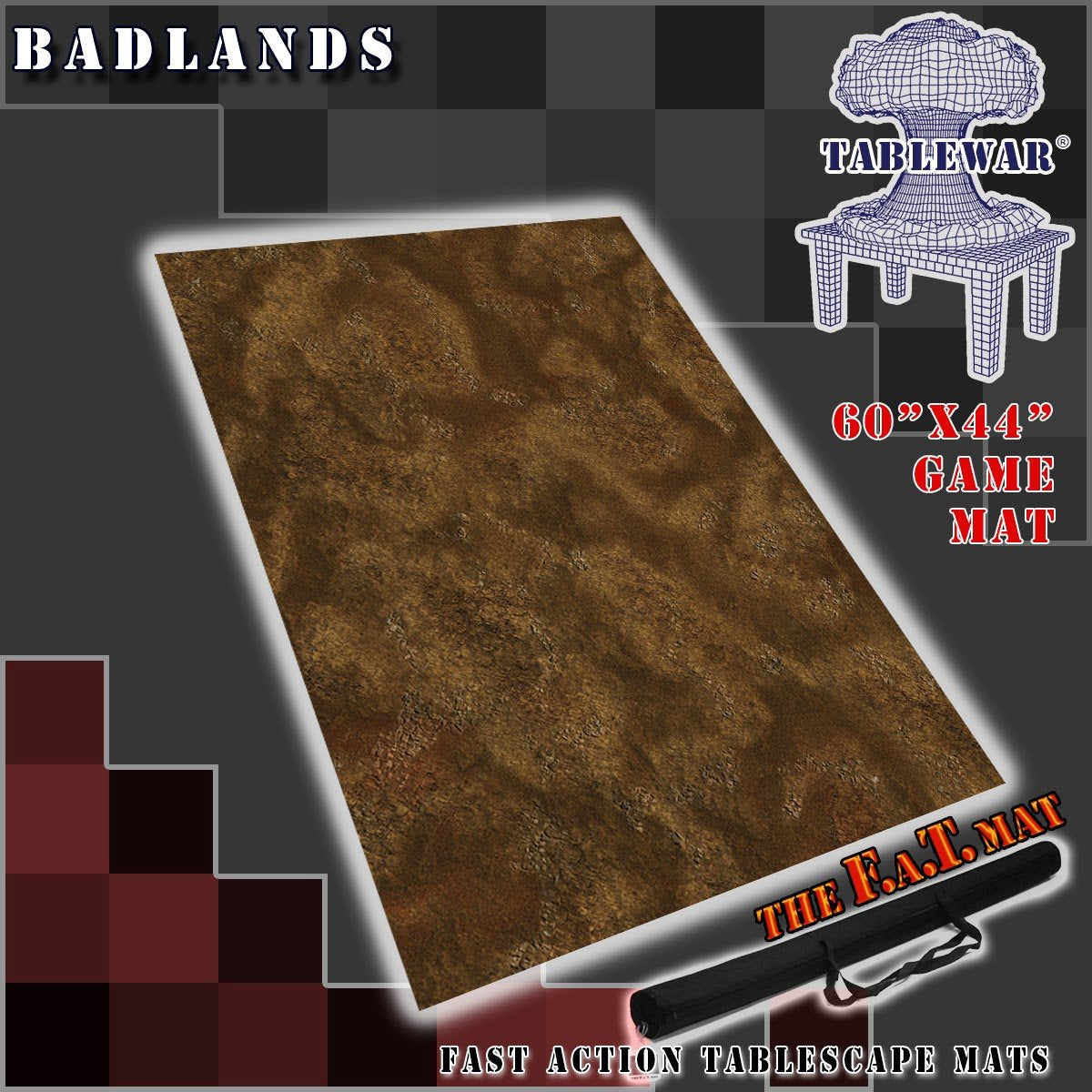F.A.T. MATS - Badlands 60X44