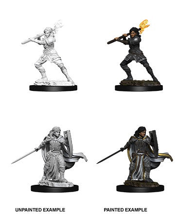 D&D Unpainted Minis Wv10 Female Human Paladin