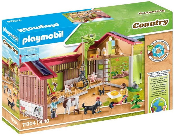 Ferme avec panneaux solaires (71304)