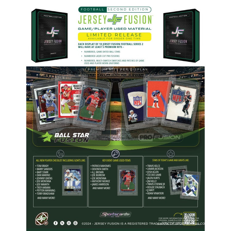 Jersey Fusion Football Series 2