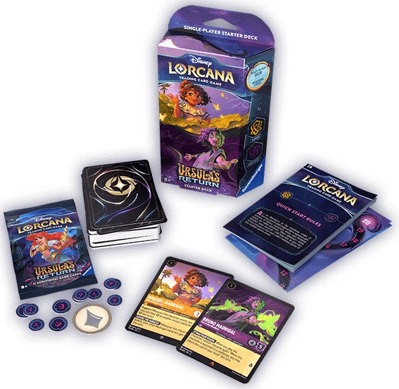 Disney Lorcana Ursula's Return Starter Deck Madrigal Magic