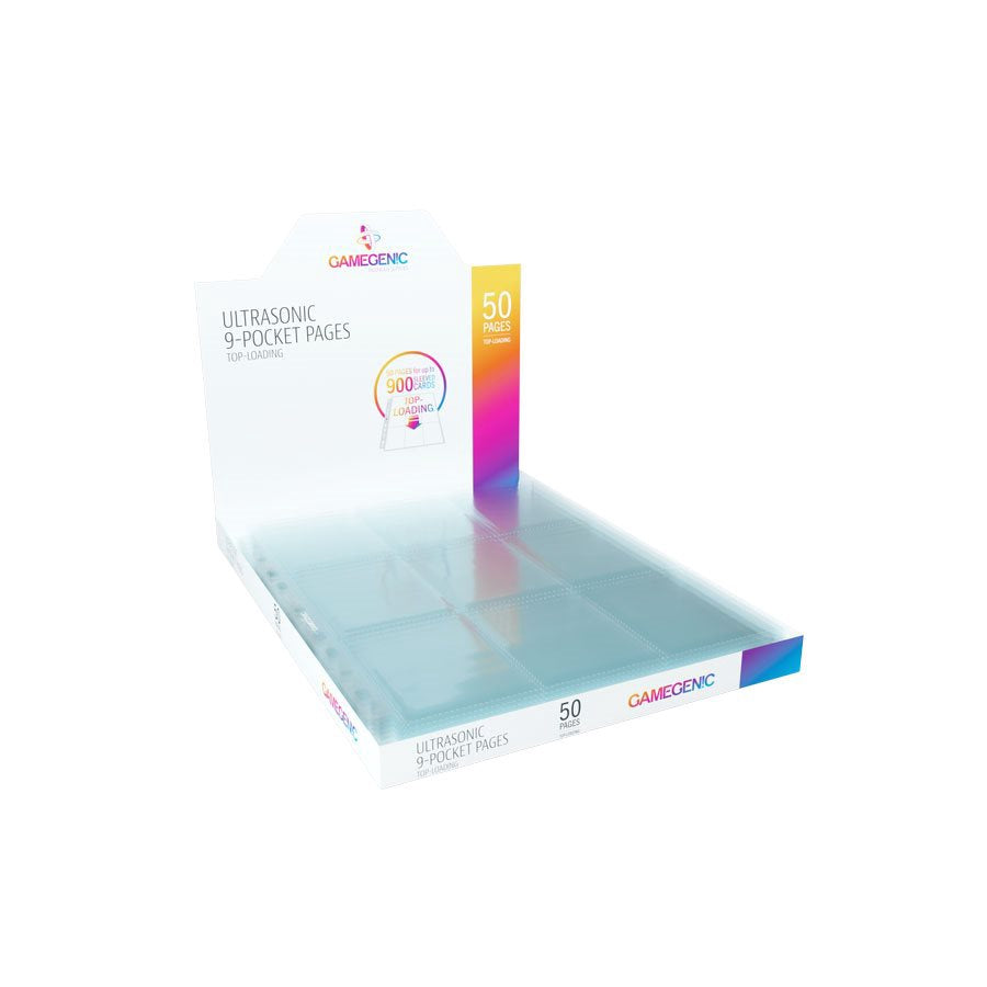 Pages - Ultrasonic Toploading 9-Pocket Display - Clear (50)