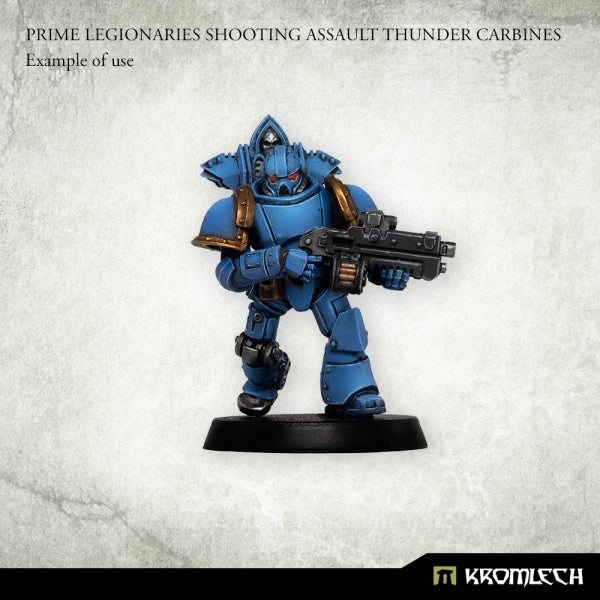 Prime Legionaries Shooting Assault Thunder Carbines (5)