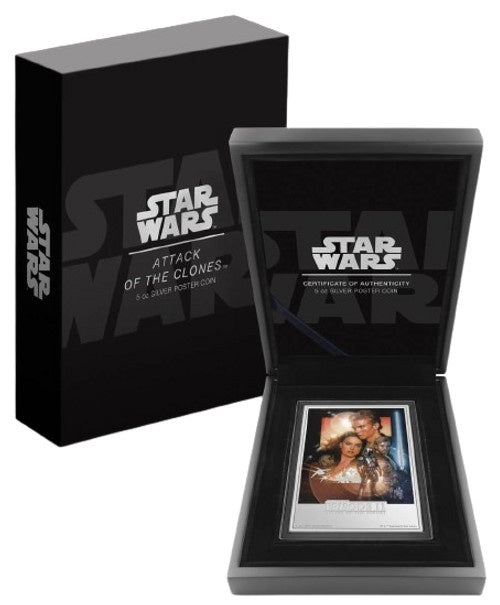 AGORO Star Wars - 5. Attack of the Clones 5oz Silver