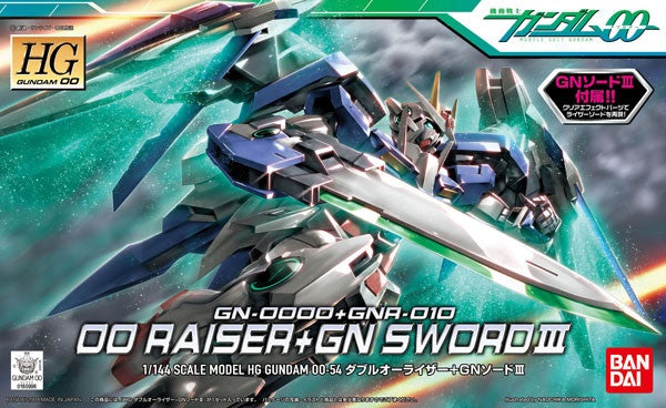 Bandai HG #54 OO Raiser + GN Sword 1/144