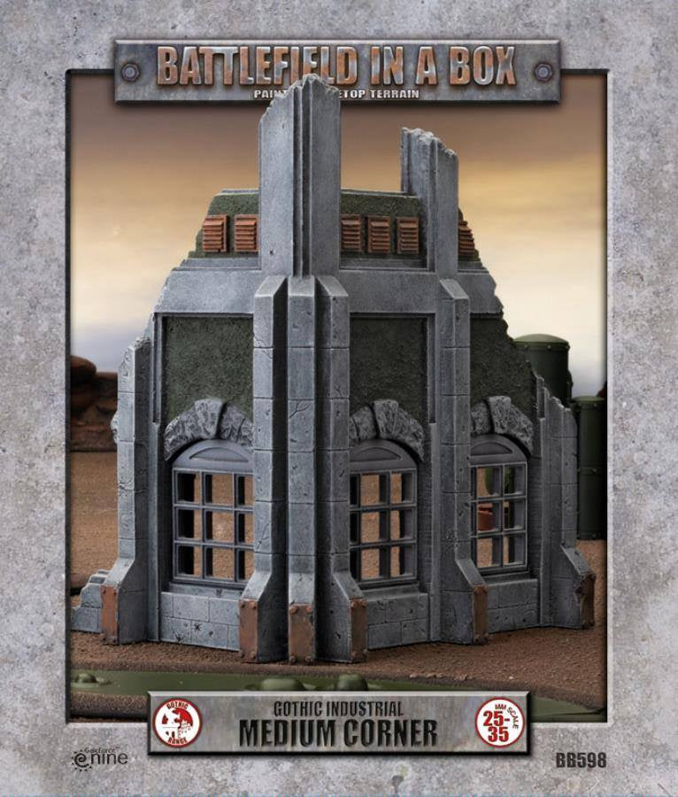 Battlefield in a Box: Gothic Industrial Medium Corner
