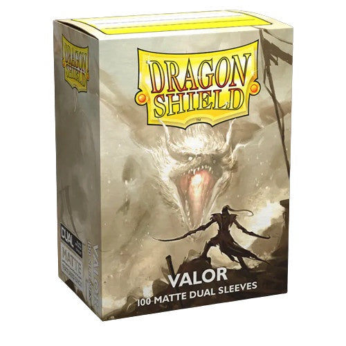 Pochettes Dragon Shield Dual Matte Valor, paquet de 100