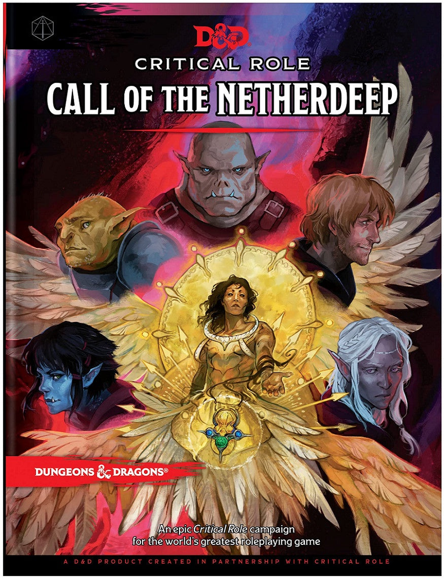 D&d Rpg Critical Role - Call Of The Netherdeep Hc