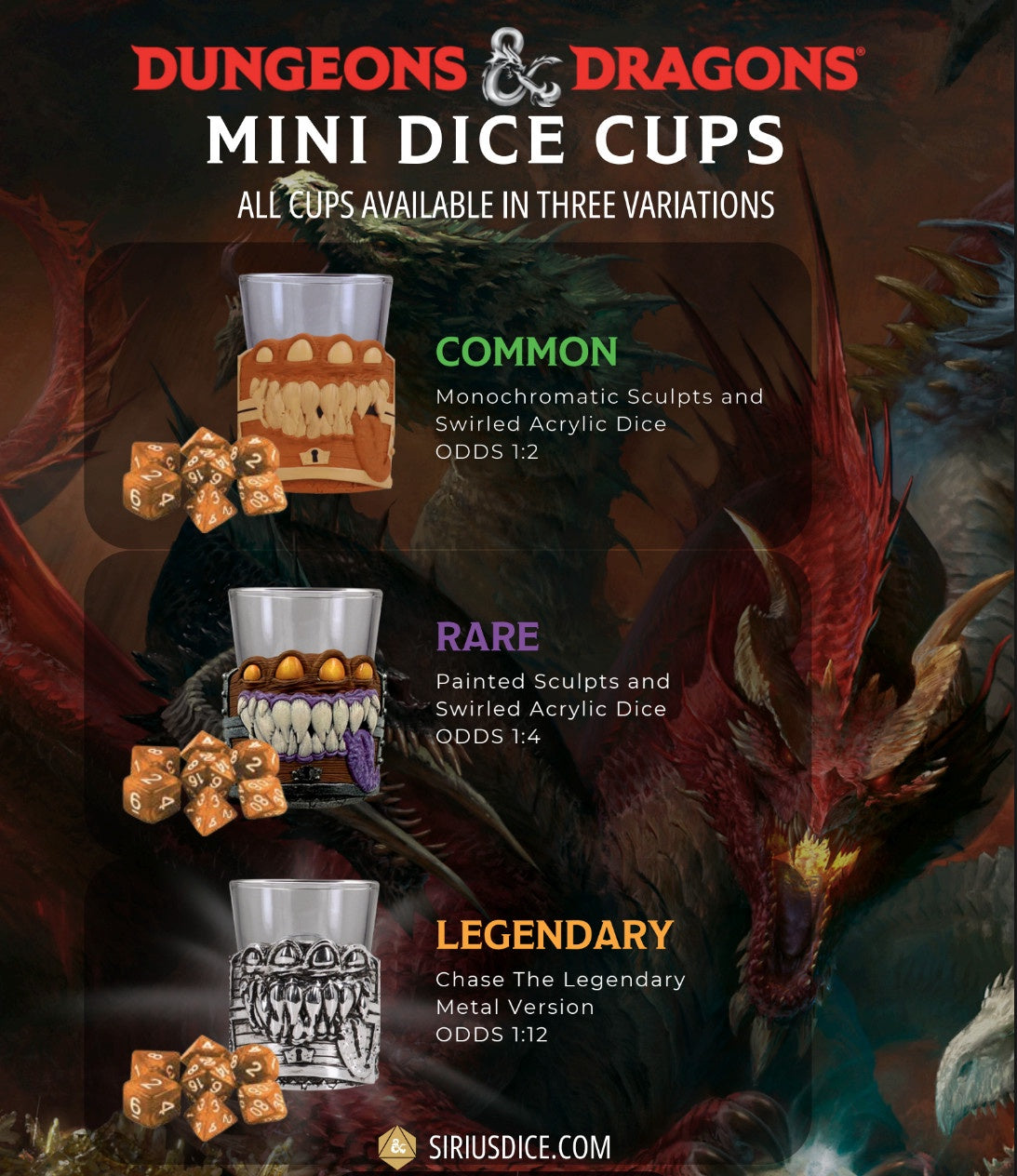 D&D Mini Dice Cups