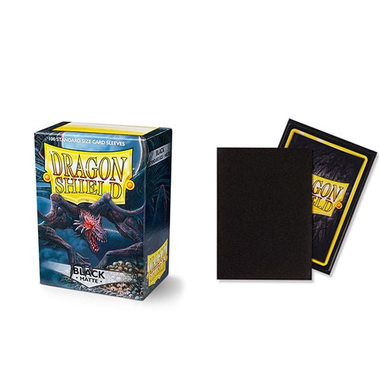 Dragon Shield Sleeves Matte Black(100)