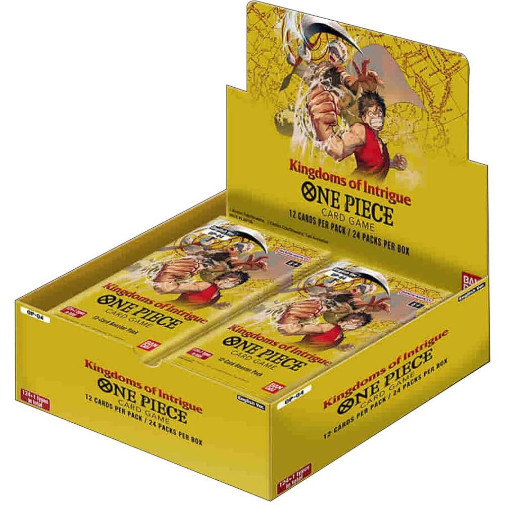 One Piece CG OP-04 Kingdoms of Intrigue Booster Box