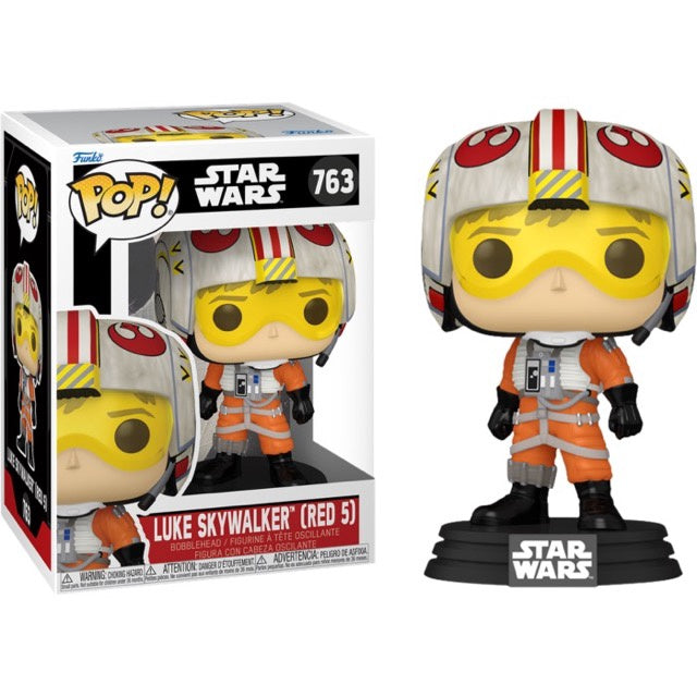 Pop! Star Wars Vinyl Figure Luke Skywalker (Red 5) #763