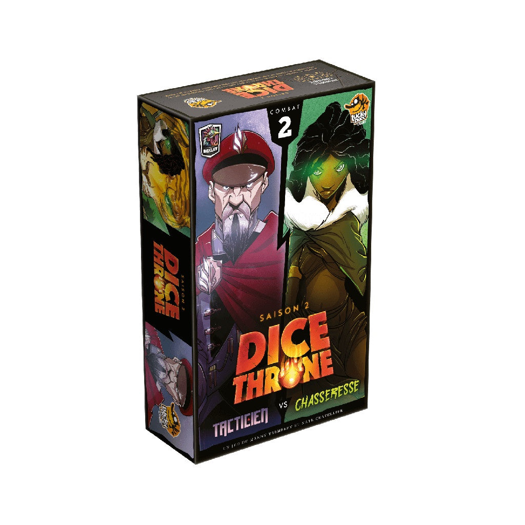 Dice Throne Sais. 2 - Tacticien vs. Chasseresse - FR