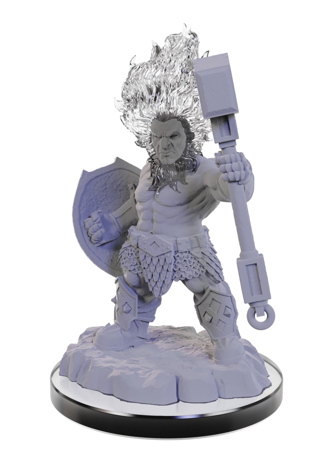 D&d Unpainted Minis Wv22 Azer Warriors