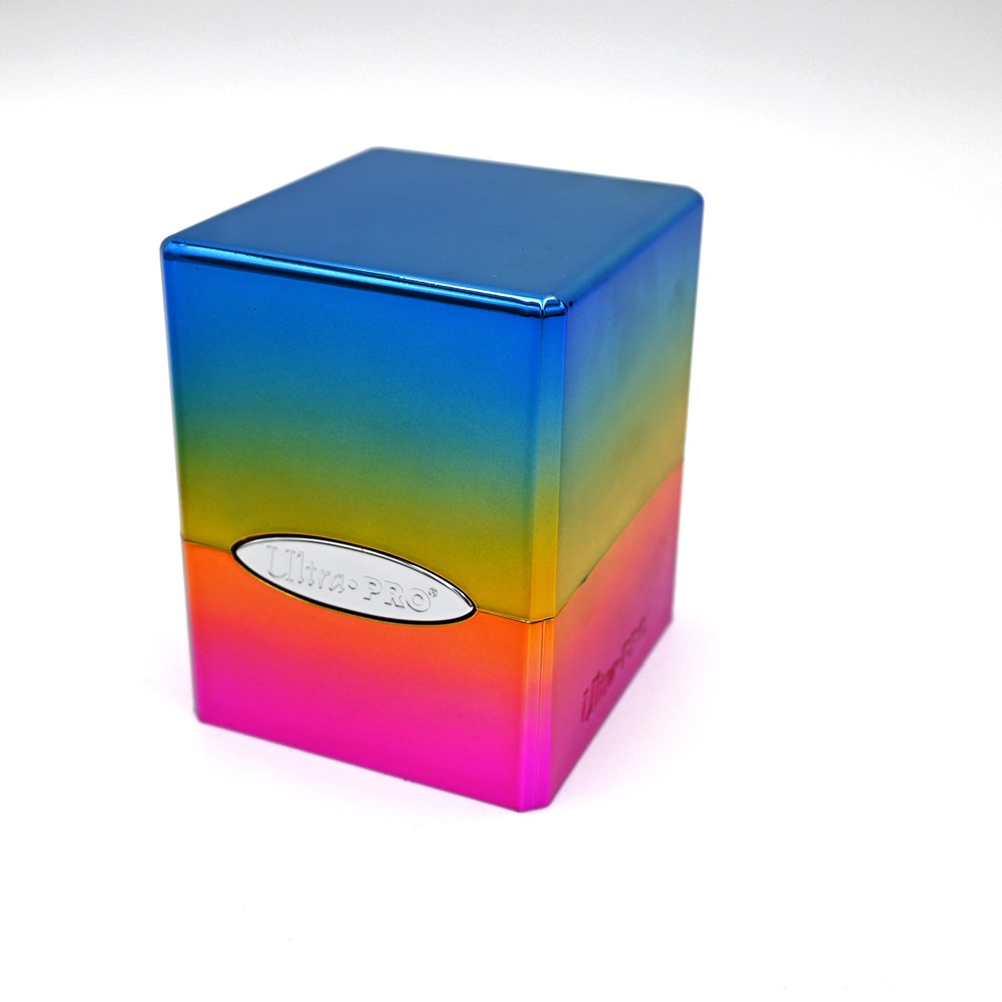 Ultra Pro Deck Box Satin Cube Rainbow Finish