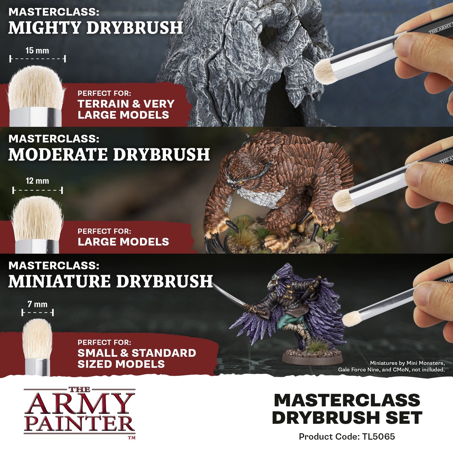 Masterclass Drybrush Set The Army Painter