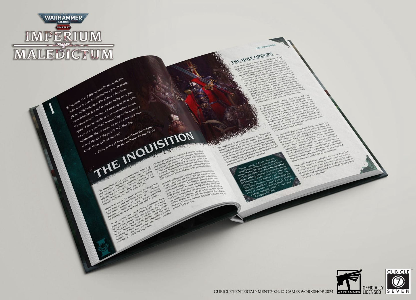 Warhammer 40 K Imperium Maledictum Inquisition Gamer's Guide
