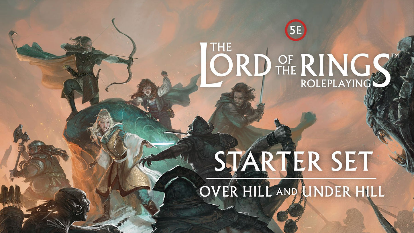 The Lord of The Rings Rpg 5 E Starter Set