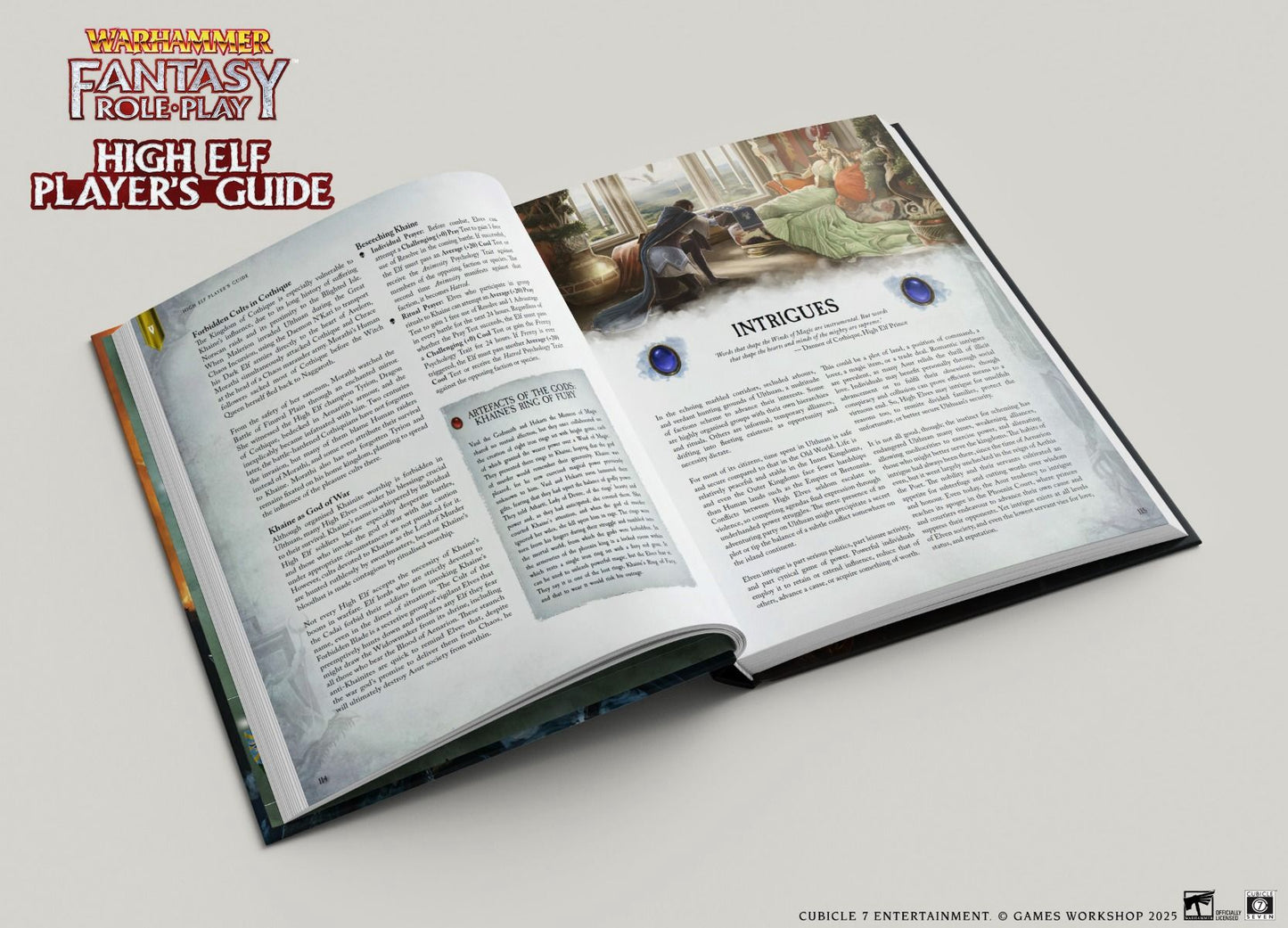 Warhammer Fantasy RPG High Elf Players Guide Collector's Edition (EN)