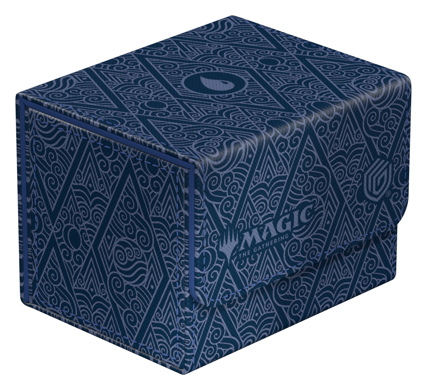 UG DECK CASE SIDEWINDER 100+ XENOSKIN MTG AVATAR: THE LAST AIRBENDER - MANA SYMBOL BLUE
