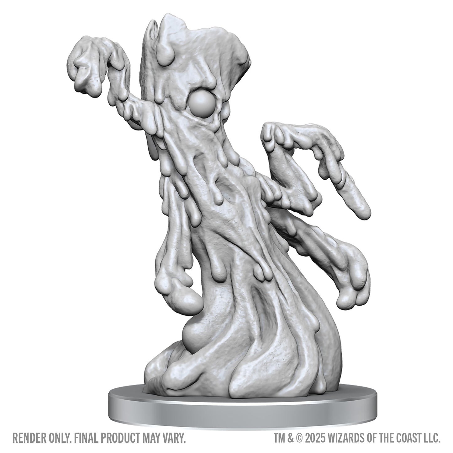 D&D Unpainted Minis Wv28 Drow Mage & Yochlol (90858)