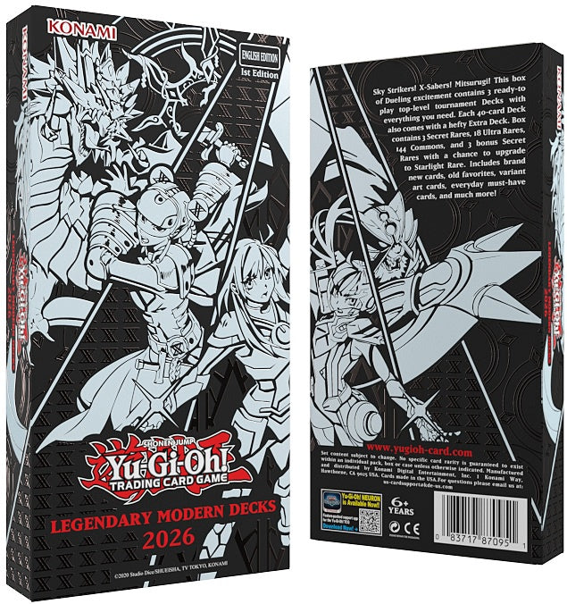 Yu-Gi-Oh! Legendary Modern Decks 2026